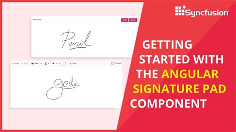angular signature pad